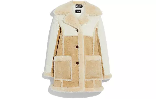 COACH Женское пальто, цвет Beige