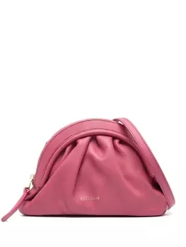 Coccinelle маленький клатч Cheek, розовый