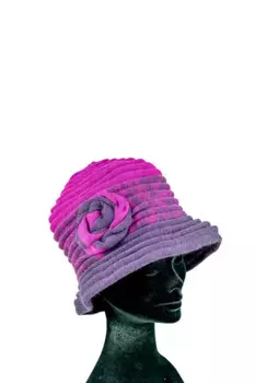 COLLEZIONE ALESSANDRO вязаная шапка "Эдинбург", розовый