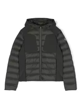 Colmar logo-patch padded jacket, серый