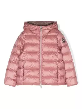 Colmar logo-patch reversible jacket, розовый