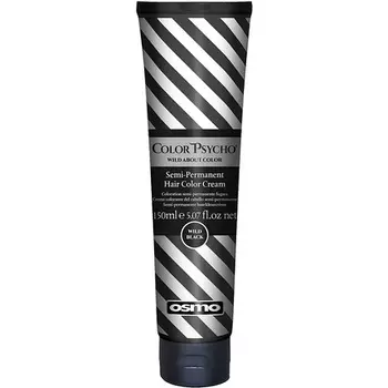 Color Psycho Wild Black полуперманентная крем-краска для волос 150 мл Osmo