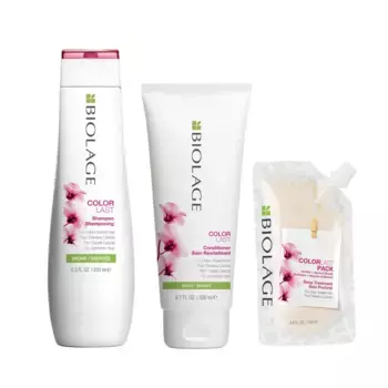 ColorLast Color Protect Шампунь, кондиционер и маска для окрашенных волос. Biolage