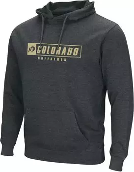 Colosseum Мужская черная толстовка Colorado Buffaloes
