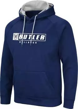 Colosseum Мужская синяя толстовка с капюшоном Butler Bulldogs