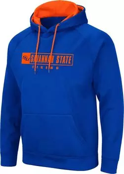 Colosseum Мужская толстовка с капюшоном Savannah State Tigers Reflex