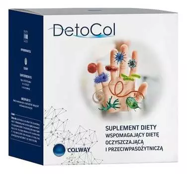 Colway, БАД DetoCol, 90 капсул
