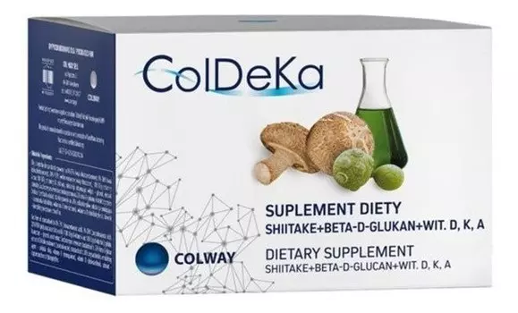 Colway, БАД КолДеКа, 60 капсул