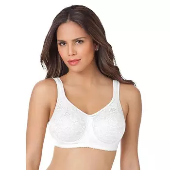 Comfort Choice Easy Enhancer Кружевной бюстгальтер без косточек, белый