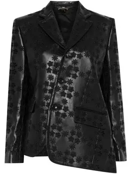 Comme Des Garons асимметричный блейзер, черный