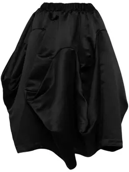 Comme Des Garons Comme Des Garons юбка миди со вставками, черный