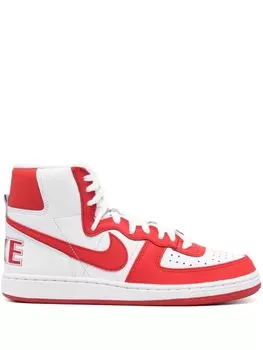 Comme des Garons Homme Plus кроссовки Terminator из коллаборации с Nike, красный