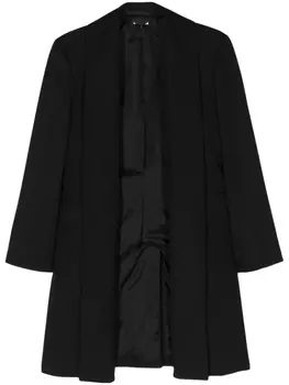 Comme Des Garons шерстяной блейзер с лацканами-шалькой, черный