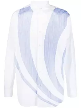 Comme Des Garons Shirt рубашка с полосками, белый