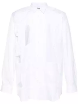 Comme Des Garons Shirt рубашка с вырезом, белый