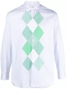 Comme Des Garons Shirt рубашка в полоску, белый