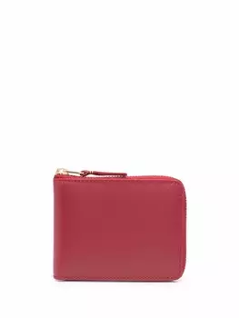 Comme Des Garons Wallet бумажник на молнии, красный