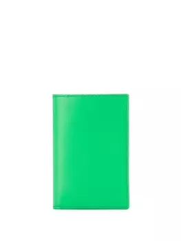 Comme Des Garons Wallet бумажник Super Fluo, зеленый
