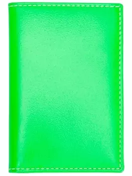 Comme Des Garons Wallet бумажник 'Super Fluo', зеленый