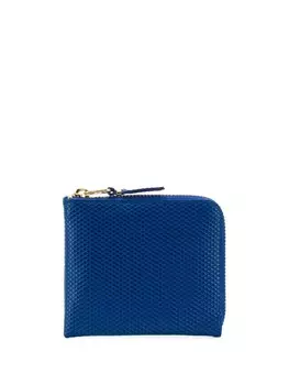 Comme Des Garons Wallet кошелек Luxury на молнии, синий