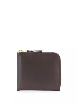 Comme Des Garons Wallet кошелек на молнии, коричневый