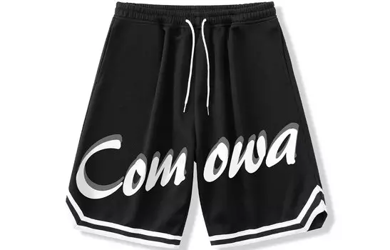 COMOWA повседневные шорты унисекс, Черный