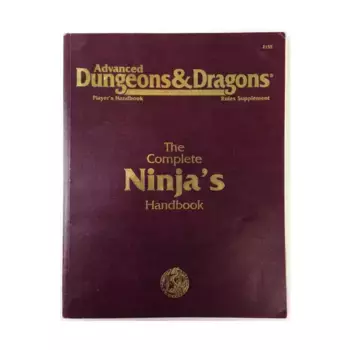 Complete Ninja's Handbook (3rd+ Printing), Advanced Dungeons & Dragons (2nd Edition) - Player's Guides & Books, мягкая обложка