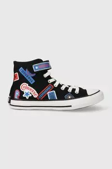 Converse Детские кроссовки, черный