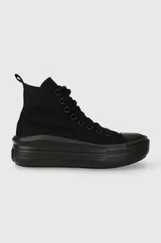 Converse Детские кроссовки, черный