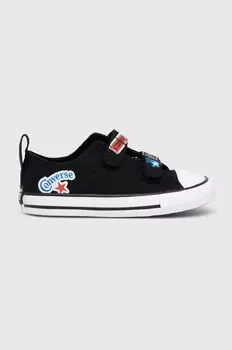 Converse Детские кроссовки, черный