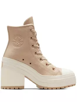 Converse кеды Chuck 70 De Luxe Heel Platform Weatherized, коричневый