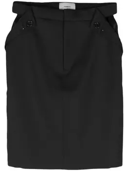 Coperni юбка-карандаш Open Hip, черный