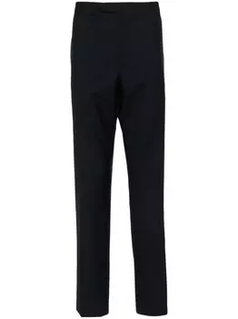 Corneliani брюки кроя слим, синий