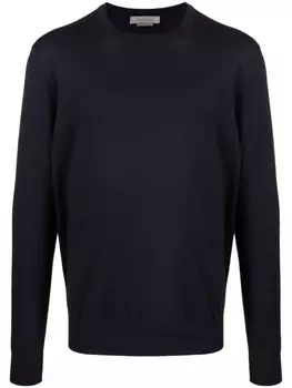 Corneliani джемпер с круглым вырезом, синий