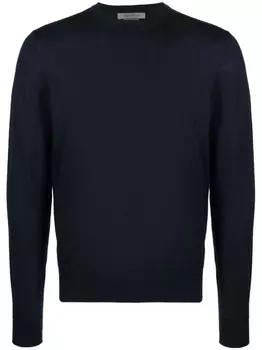 Corneliani джемпер тонкой вязки, синий