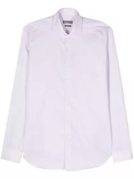 Corneliani фактурная рубашка, розовый