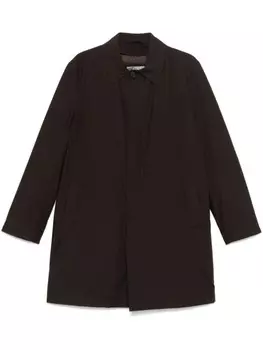 Corneliani однобортное пальто, коричневый
