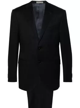 Corneliani однобортный костюм, синий
