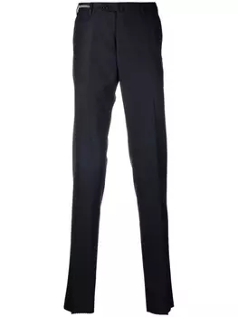 Corneliani прямые брюки средней посадки, синий