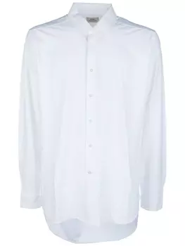 Corneliani рубашка на пуговицах, белый
