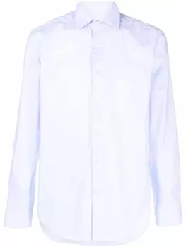 Corneliani рубашка с длинными рукавами, синий