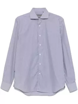 Corneliani рубашка в полоску, синий