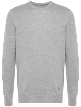 Corneliani свитер из вирджинской шерсти, серый