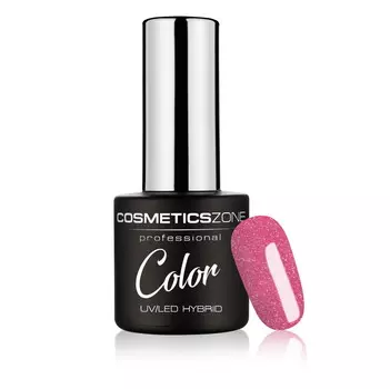 Cosmetics Zone, гибридный лак для ногтей с блестками, розовый флэш-эффект, 7 мл – Pop Star 901