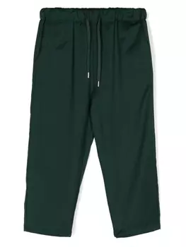 Costumein зауженные брюки с кулиской, зеленый