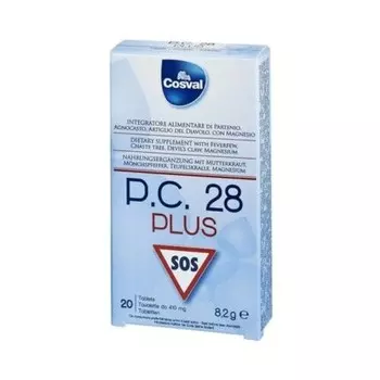 Cosval PC 28 Plus Добавка 20 таблеток 410 мг Cosval Spa