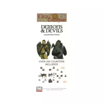 Counter Pack #1 - Demons & Devils, Counter Collections (Fiery Dragon) (d20), мягкая обложка