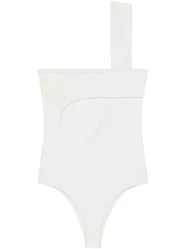 Courrges боди Loop 90's, белый