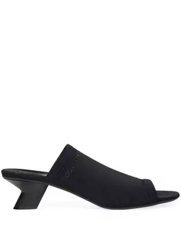 Courrges мюли Wet Scuba, черный
