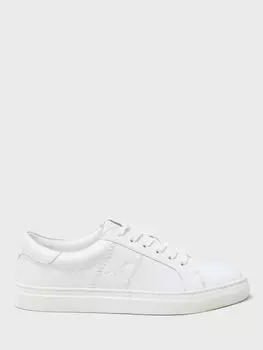 Crew Clothing Кожаные кроссовки Gigi, белые
